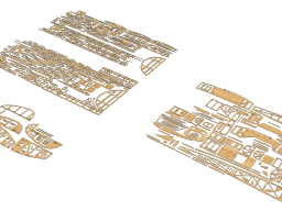 Piper PA-18 Model CAD Snapshots